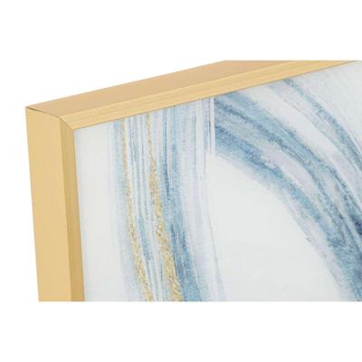Schilderij DKD Home Decor Aluminium Kristal 80 x 2,5 x 120 cm 120 x 2,5 x 80 cm