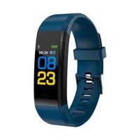 ID115 Plus Slimme armband Fitness hartslag Monitor bloeddruk stappenteller gezondheid uitgevoerd sport SmartWatch voor IOS Android(dark blue) - thumbnail