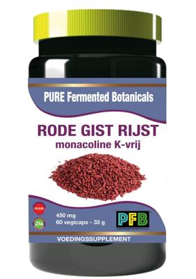 SNP Rode gist rijst monacoline k-vrij puur 60 Vegetarische capsules