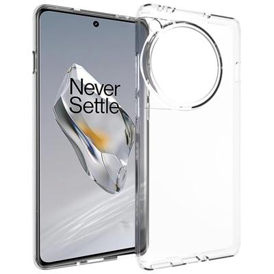 Accezz Clear Backcover OnePlus 12 Telefoonhoesje Transparant
