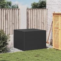 Tuinbox 291 L poly rattan zwart - thumbnail