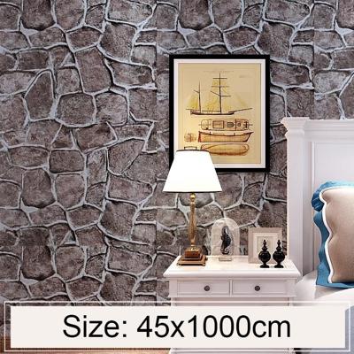 Fort baksteen creatieve 3D steen baksteen decoratie behang Stickers slaapkamer woonkamer muur waterdicht Wallpaper Roll grootte: 45 * 1000cm