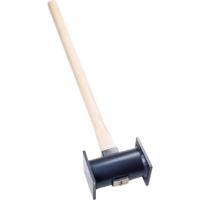 Atlas metalen sleg - vierkant ijzer model - met 90 cm steel - thumbnail