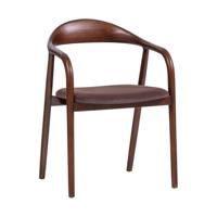Woood Bran eetkamerstoel Bruin - thumbnail