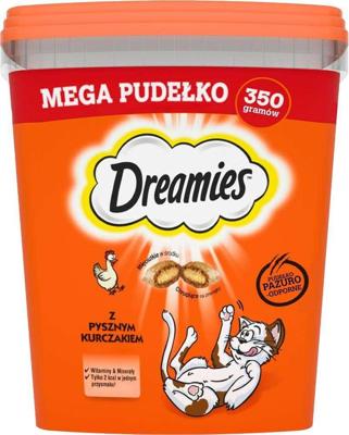 DREAMIES Gemengde Smaken met Kip en Kaas - Kattensnoepje - 350g