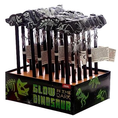Dinosaurus Glow-in-the-dark Skelet - Gum Potlood