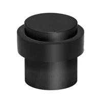 Deurbuffer vloermontage ø39x40mm zwart - thumbnail