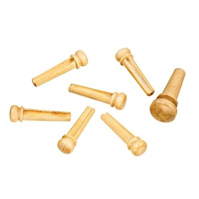 D&apos;Addario PWPS6 Wood Bridge Pins Boxwood brugpinnen (set van 6)