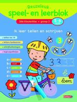 Deltas Reuzeleuk speel- en leerblok ik leer tellen en schrijven 5- - thumbnail