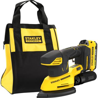 Stanley SFMCW221D1S FATMAX® V20 Accu Deltaschuurmachine 18V 2.0Ah in Tas Stanley SFMCW221D1S FATMAX® V20 Accu Deltaschuurmachine 18V 2.0Ah in Tas