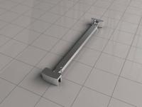 Stabilisatiestang 45 Graden Compleet Omkeerbaar Aqua Splash - thumbnail