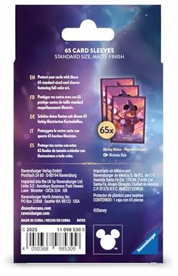 Disney Lorcana TCG Mickey Mouse sleeves