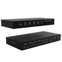 I-tec USB-C KVM Dock PRO for Three Hosts, Dual Video, with 2x Power Delivery, max 92W - thumbnail