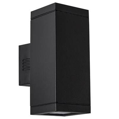 Solid XL Up en Down Muurlamp Zwart