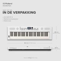 Roland GO:KEYS 5 WH keyboard wit - thumbnail