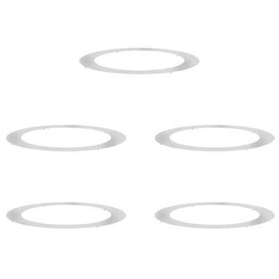 VidaXL Geschikt voor platte boomringen 5 pcs zilver ø90 / 120 cm VidaXL Geschikt voor platte boomringen 5 pcs zilver ø90 / 120 cm