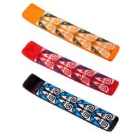 Mangohout Tribal Wierookhouder - thumbnail