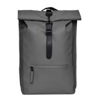 Rains Rolltop Rucksack W3 - Grijs - thumbnail