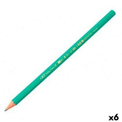 Potlood Bic Zeshoekig HB 12 Onderdelen (6 Stuks)