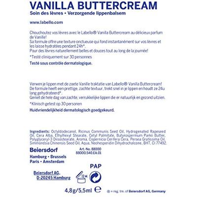 Labello Lippenbalsem Vanille - 4,8 GR Labello Lippenbalsem Vanille - 4,8 GR