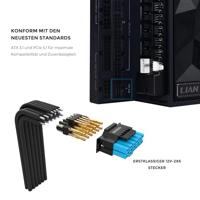 Lian Li EDGE 1200W ATX3.1 Black (USB Hub) - thumbnail