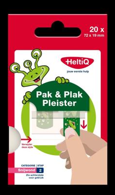 HeltiQ Pak & Plak Pleister Groen