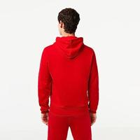 Lacoste Basic Hoodie Heren Rood - Maat XS - Kleur: Rood | Soccerfanshop - thumbnail