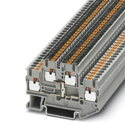 Phoenix Contact 3210583 Klem 2-etages 5.2 mm Snelaansluiting Toewijzing: Dubbel Grijs 50 stuk(s) Piece
