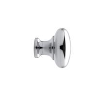 De Oude Deurklink Meubelknop 25 mm - glanzend nikkel - thumbnail