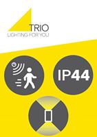 Trio Vierkante up-downlighterRoya met sensor - 214269242 - thumbnail