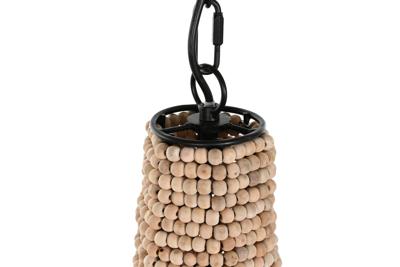 Plafondlamp Home ESPRIT Natuurlijk Hout Metaal 50 W 36,5 x 36,5 x 174,5 cm