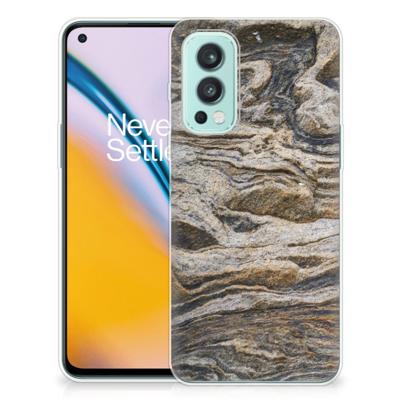 OnePlus Nord 2 5G | TPU | Siliconen hoesje | Steen