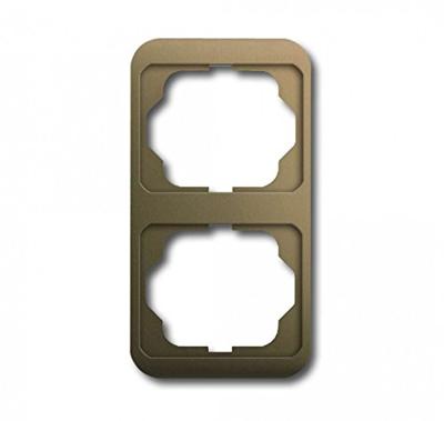 Busch-Jaeger 2CKA001754A1751 Frame Frame 2-voudig Brons 1 stuk(s)