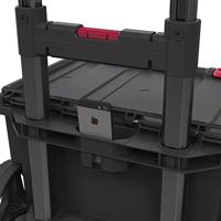 KETER 250927 Stack n Roll Gereedschapskist (leeg) Zwart - thumbnail