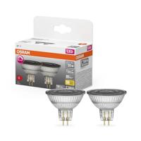OSRAM HOMELIGHTING 4099854103377 LED-lamp Energielabel G (A - G) GU5.3 Reflector 5 W = 35 W Warmwit (Ø x h) 50 mm x 50 mm 2 stuk(s) - thumbnail