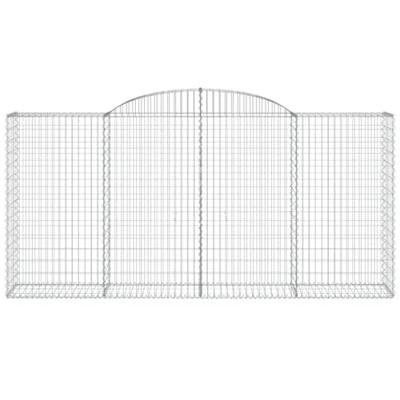 Schanskorven 25 st gewelfd 300x50x140/160 cm ijzer