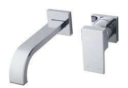 Wastafelmengkraan Wiesbaden Rombo inbouw éénhendel Chroom Wastafelmengkraan Wiesbaden Rombo inbouw éénhendel Chroom