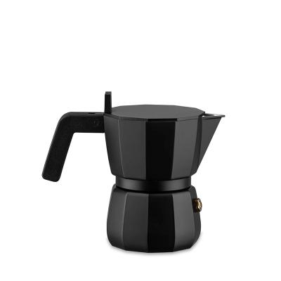 Alessi Moka Espresso koffiezetter 3 kops zwart Alessi Moka Espresso koffiezetter 3 kops zwart