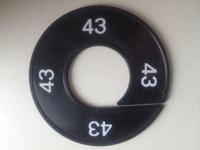 Maatring zwart/wit 43 - thumbnail