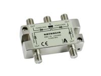 Kathrein EBC 14 F 4xF Zilver kabeladapter/verloopstukje - thumbnail