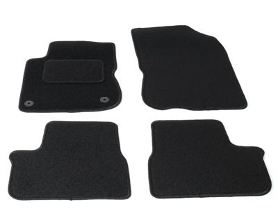 Automatten op maat - zwart stof - Peugeot 208 en 2008 (2012-2019)