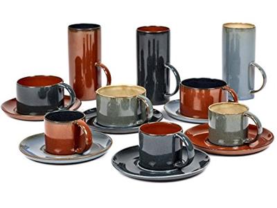 SERAX - Terres de Reves - Espressokop 5cm Dark Blue/Rust SERAX - Terres de Reves - Espressokop 5cm Dark Blue/Rust