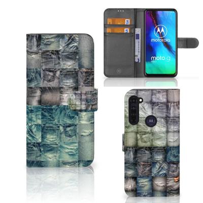 Wallet Case met Pasjes Motorola Moto G Pro Spijkerbroeken Wallet Case met Pasjes Motorola Moto G Pro Spijkerbroeken