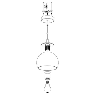 Eglo HanglampAlbaraccin Ø 19cm - 98524