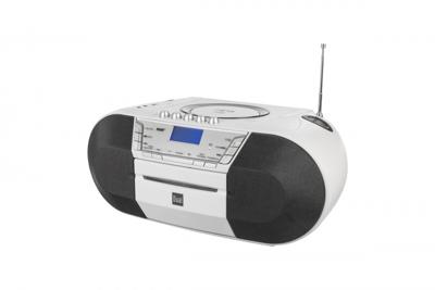 Dual DAB-P 200 draagbare stereo-installatie Analoog & digitaal 3 W Zwart, Wit Dual DAB-P 200 draagbare stereo-installatie Analoog & digitaal 3 W Zwart, Wit