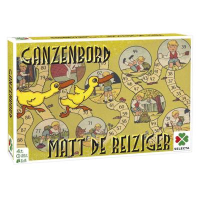 Selecta Bordspel spellen van toen - matt de reiziger/ganzenbord