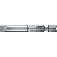 Wiha 7040005030 bit professional 50 mm sleufkop 1/4" e6,3 3.0 mm - 01790