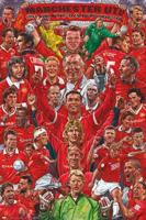Poster Manchester United Legends 61x91,5cm - thumbnail