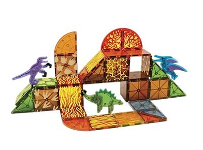 Magna-Tiles Dino World 40 stuks Magna-Tiles Dino World 40 stuks