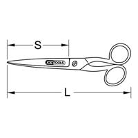KS Tools 1180078 Universele schaar 200 mm - thumbnail